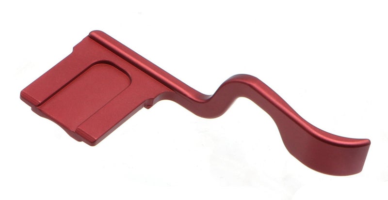 HITHUT Metal Hot Shoe Thumb Grip for Fujifilm X-T10 X-T20 X-T30 X-T30II Camera Accessories Red - Image 2